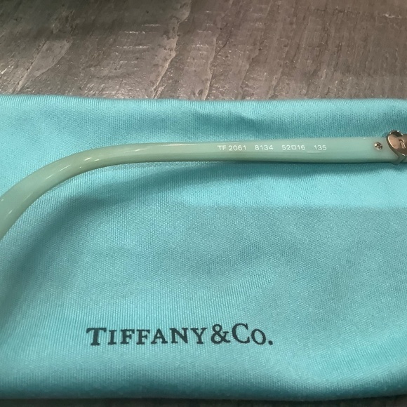 Tiffany & CO Authentic TF2061 8134 tortoise/blue reading glasses frame Italy - Picture 4 of 7